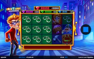Lock & Loot GigaBlox – Feature in play