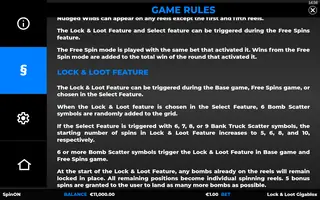 Lock & Loot GigaBlox – Game rules