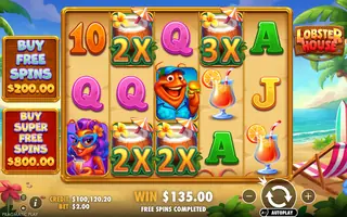 Lobster House – Free spins