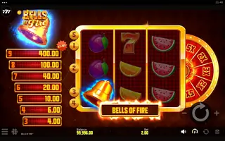 Bells of Fire – Feature in play