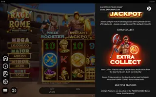 Rage Of Rome POWER COMBO – Game rules