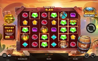 Diggin for Diamonds 2 – Winning spin