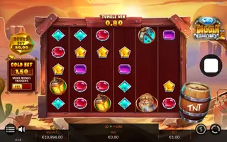 Diggin for Diamonds 2 – Winning spin
