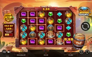 Diggin for Diamonds 2 – Winning spin