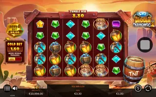 Diggin for Diamonds 2 – Winning spin