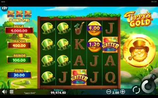 Tippy’s Gold – Feature in play