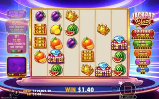 Jackpot Blaze – Winning spin