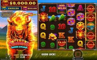 Fire Stampede 2 – Feature in play