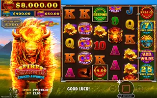 Fire Stampede 2 – Feature in play