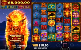 Fire Stampede 2 – Free spins