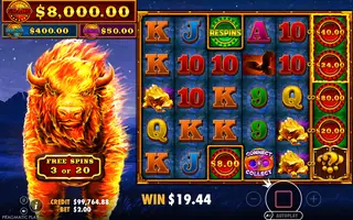 Fire Stampede 2 – Free spins