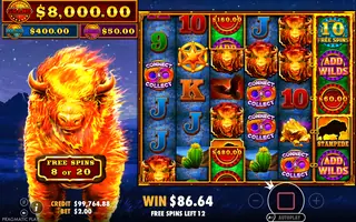 Fire Stampede 2 – Free spins
