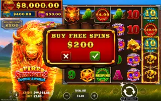 Fire Stampede 2 – Bonus buy