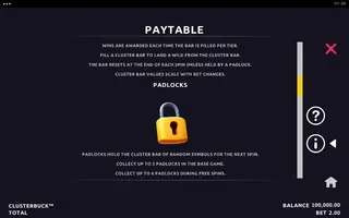 ClusterBuck – Game rules
