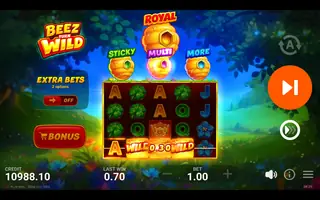 Beez Turn Wild – Winning spin