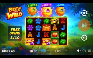 Beez Turn Wild – Free spins