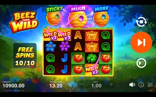 Beez Turn Wild – Free spins
