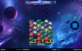 Cosmic Drop – Winning spin