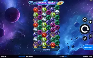 Cosmic Drop – Feature in play