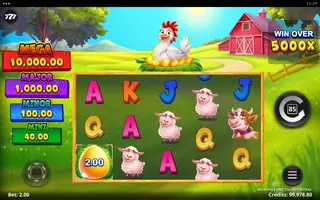 Amazing Link Cluckin’ Riches – Winning spin