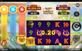 Amazing Link Apollo’s Fortune – Winning spin