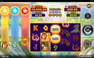 Amazing Link Apollo’s Fortune – Winning spin