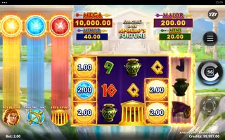 Amazing Link Apollo’s Fortune – Feature in play