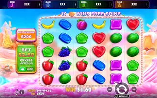 Sweet Bonanza – Oranje Jackpot – Winning spin