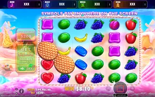 Sweet Bonanza – Oranje Jackpot – Winning spin