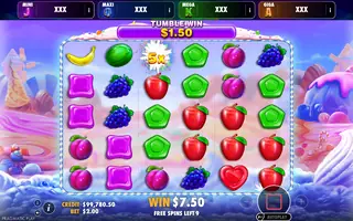 Sweet Bonanza – Oranje Jackpot – Feature in play
