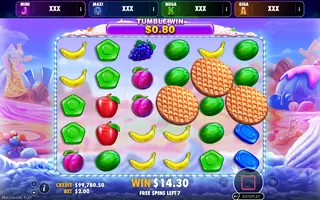 Sweet Bonanza – Oranje Jackpot – Feature in play