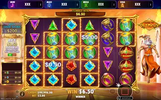 Gates of Olympus – Oranje Jackpot – Feature in play