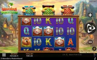 3 Wonders Robin Hood – Winning spin