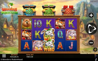 3 Wonders Robin Hood – Feature in play