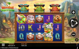 3 Wonders Robin Hood – Feature in play