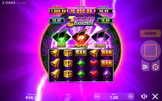 3 SuperPower Diamonds – Base game