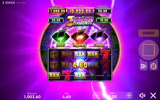 3 SuperPower Diamonds – Winning spin