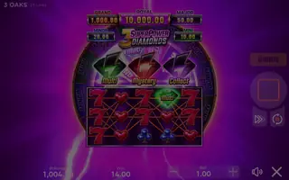 3 SuperPower Diamonds – Winning spin