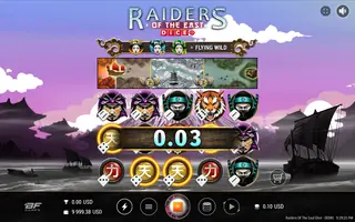 Raiders of the East Dice – Winning spin