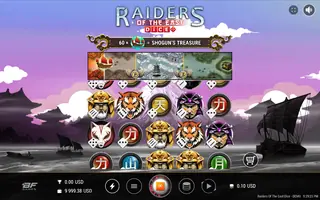 Raiders of the East Dice – Feature in play