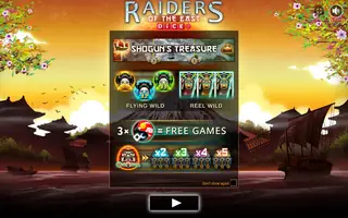 Raiders of the East Dice – Game rules