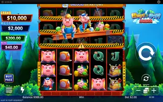 Huff n’ Puff Highrise – Feature in play