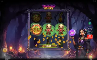 Possessed Fortunes – Feature in play