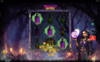 Possessed Fortunes – Feature in play