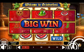 Welcome To Octoberfest – Winning spin