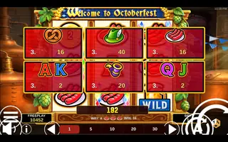 Welcome To Octoberfest – Winning spin