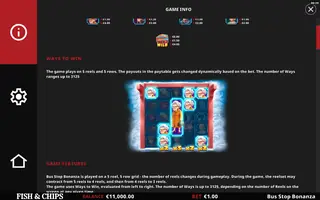 Bus Stop Bonanza – Game rules