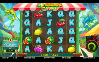 Banana Twist – Winning spin