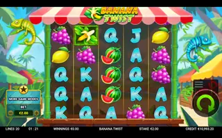 Banana Twist – Feature in play