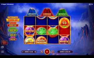 3 Super Volcanoes – Bonus round